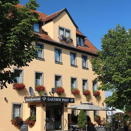 Gasthof Post Rothenburg ob der Tauber Exterior foto