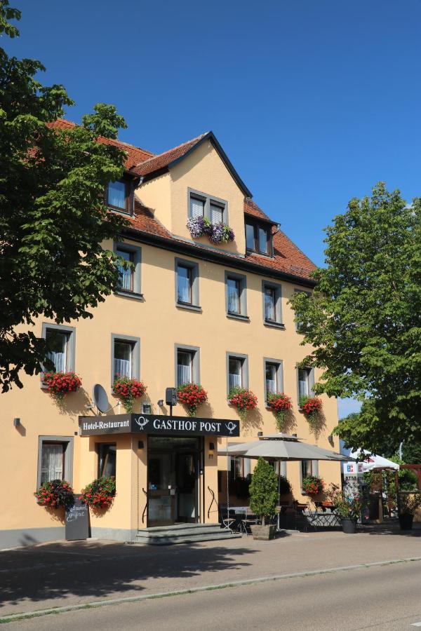Gasthof Post Rothenburg ob der Tauber Exterior foto