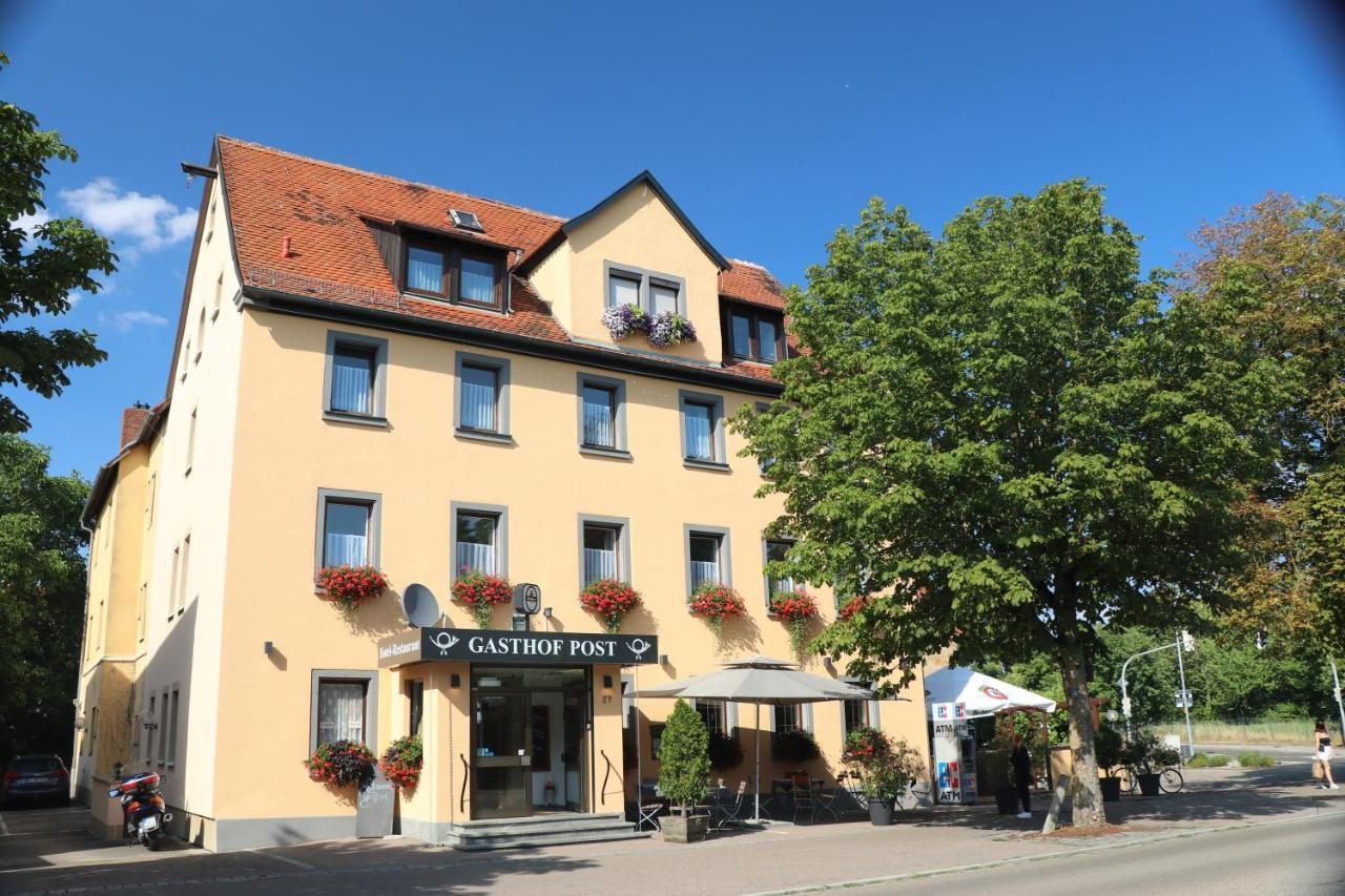 Gasthof Post Rothenburg ob der Tauber Exterior foto