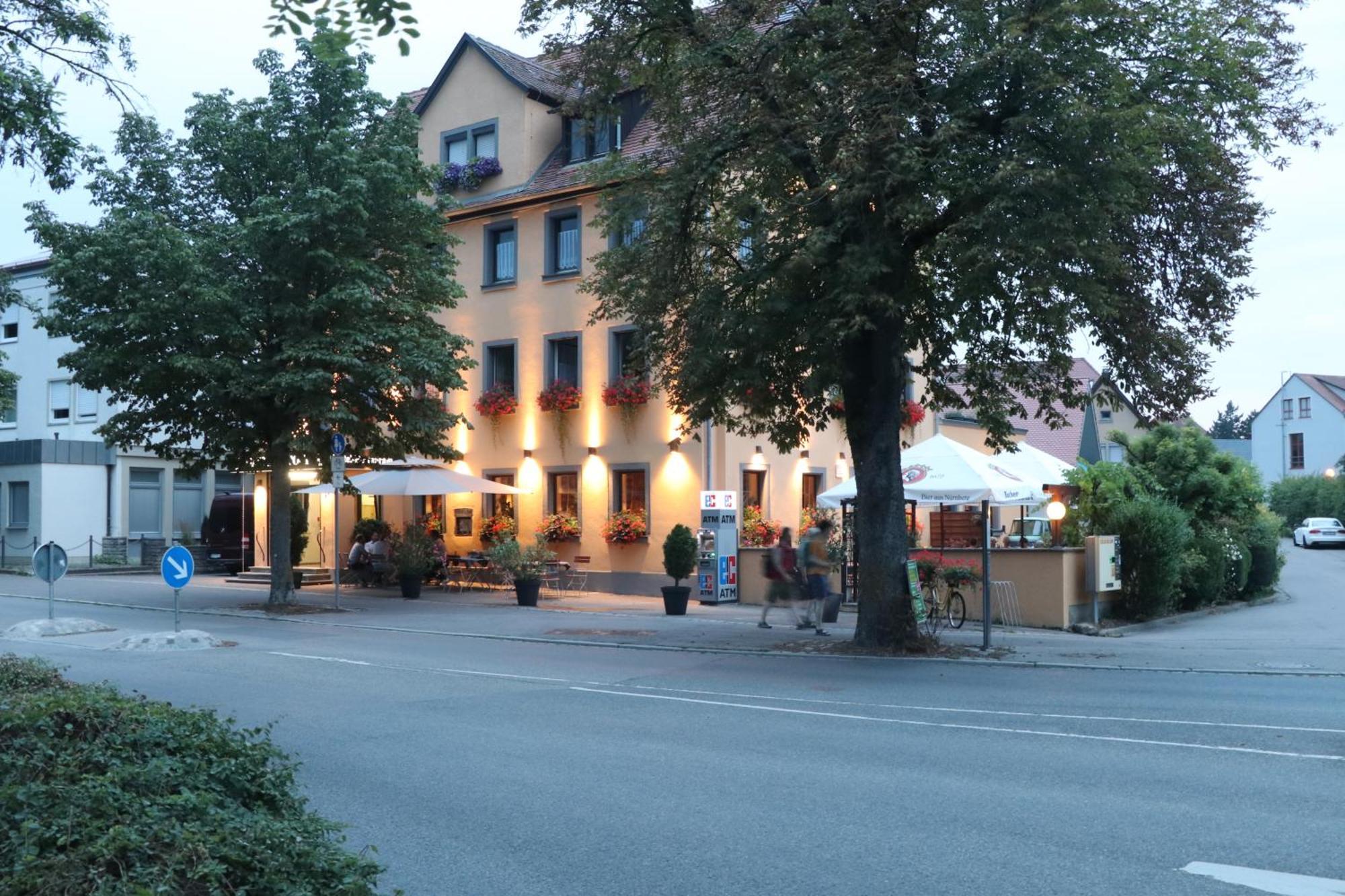 Gasthof Post Rothenburg ob der Tauber Exterior foto