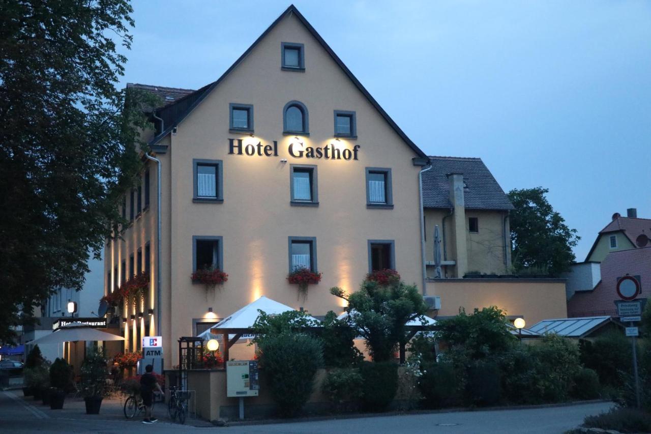 Gasthof Post Rothenburg ob der Tauber Exterior foto