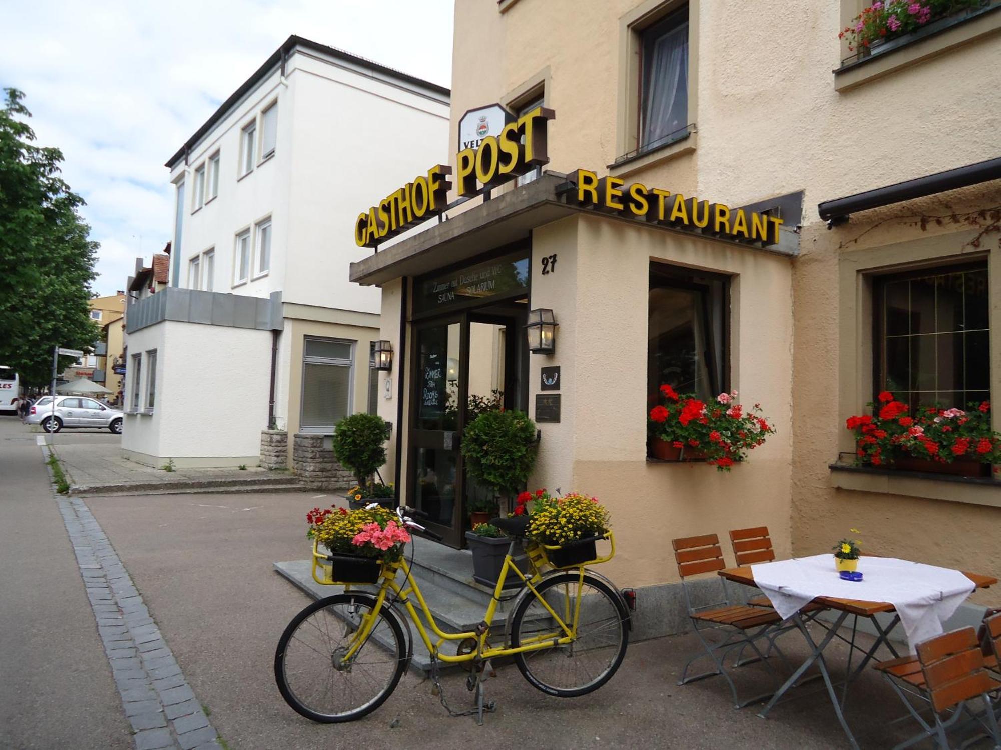 Gasthof Post Rothenburg ob der Tauber Exterior foto