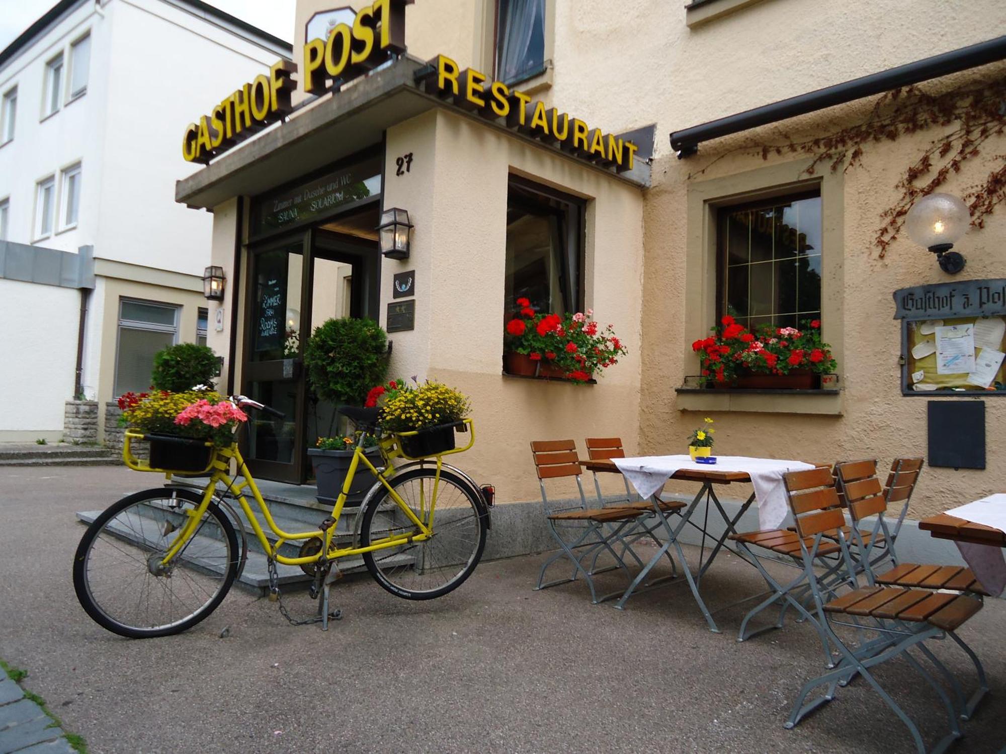 Gasthof Post Rothenburg ob der Tauber Exterior foto